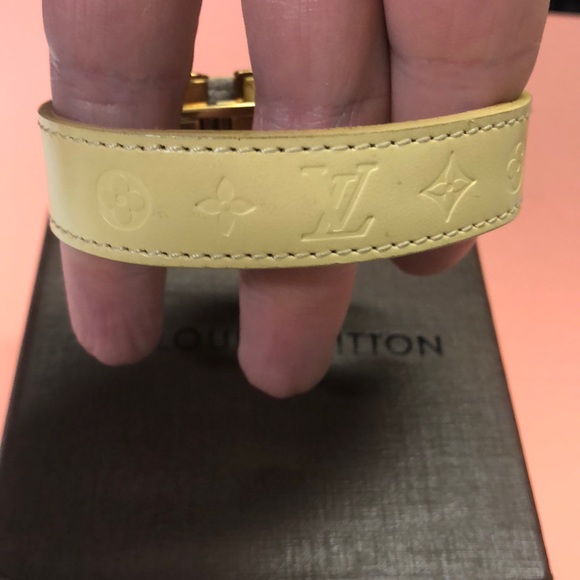 Louis Vuitton Hapi monogram leather bracelet - Picture 4 of 7